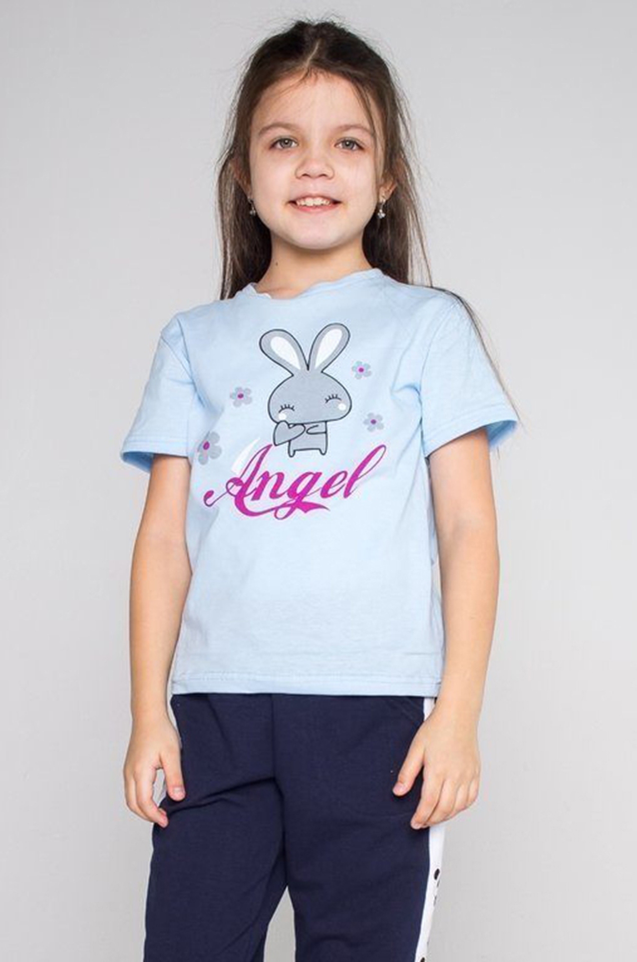 Футболка Angel / Голубой