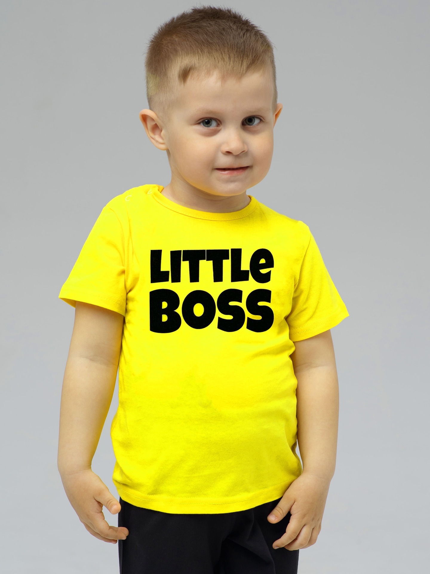 Рубашечка Little Boss / Желтая